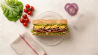 Sandwich Beef Egg
