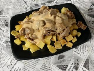 Ración De Raxo Al Cabrales