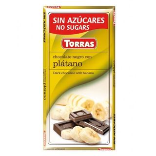 Czekolada gorzka z banan. bdc 75g Torras