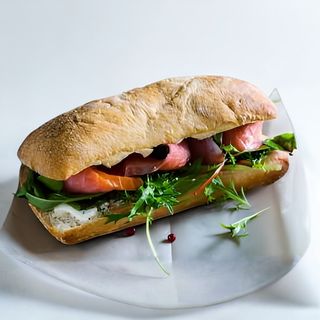 Ciabatta Chawarma Gruyère