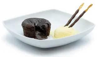 coulant de chocolate
