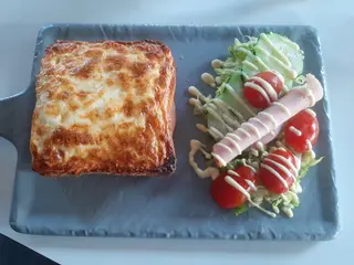 Petit Déjeuner Croque Monsieur