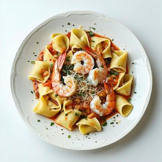 Paccheri agli scampi