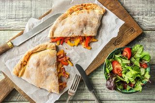 Calzone folded Pizza