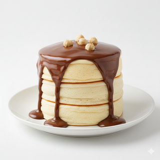 Pancakes Japoneses Con Nutella