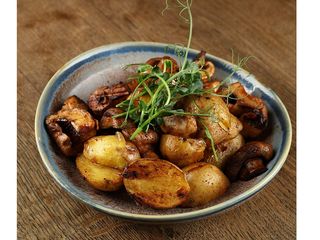 Картопля печена з печерицями (200g)