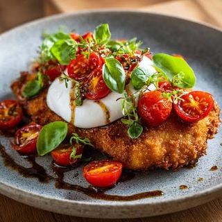 Plat Escalope poulet à la plancha