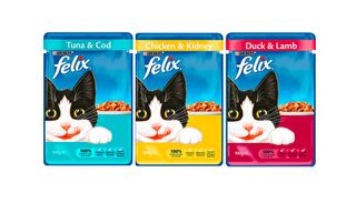 Felix Pouch for Cats (with Beef) 85g