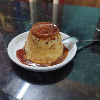 Flan casero, pequeño