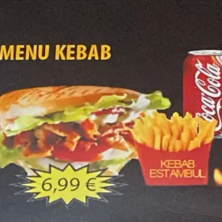 Menú Kebab