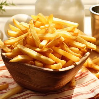 Patatine fritte e ketchup