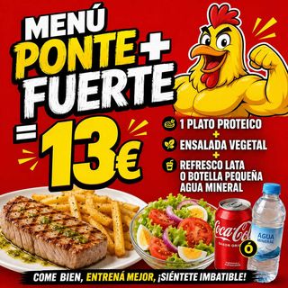 Menú Ponte + Fuerte