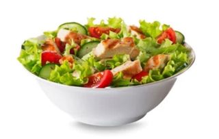 Insalata mista con tonno, pomodorini e spinaci