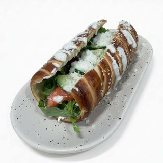 Кюртош з лососем