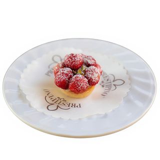 Cestino mignon fragoline e crema chantilly