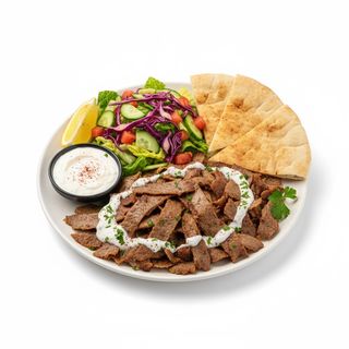 Assiette De Shawarma Du Chef