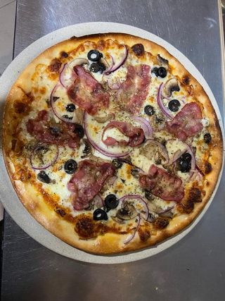 Pizza bacon 29 cm