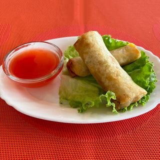 Rollos de Primavera con Verduras