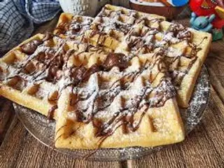 Waffle con nutella