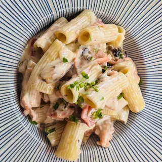 Rigatoni Salmón