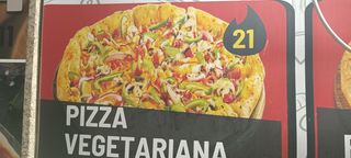 Pizza Vegetariana Grande