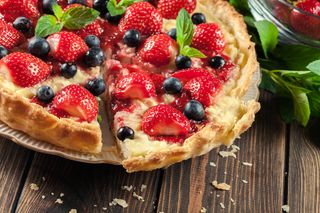 Chesesecake alle fragole e frutti di bosco B