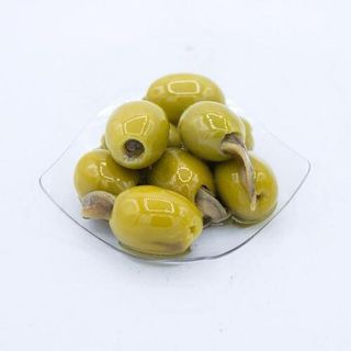 Aceituna Gordal Rellena De Anchoa Tarrina 250 Gr.