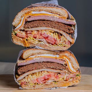 Hamburguesa triple 