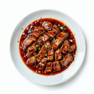 Maiale agro-piccante