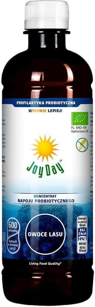 OWOCE LASU KONCENTRAT NAPOJU PROBIOTYCZNEGO BIO 500 ml - JOY DAY