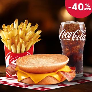 ბეკონ ტოსტის კომბო