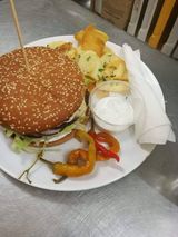 Cheeseburger classic + frytki
