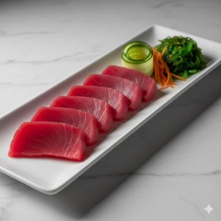 Sashimi de atún (6 uds.)