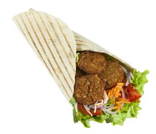 Piadina falafel