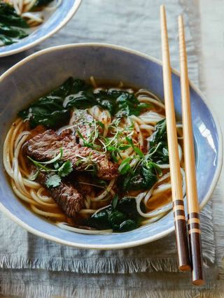 Special Noodle Soup With Beef
