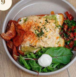 Scramble avocado