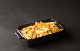 Rigatoni con pollo al forno