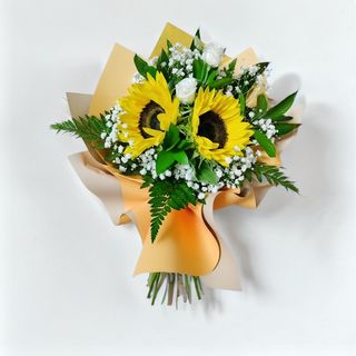 Bouquet Com 3 Girassóis