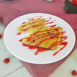 Crêpe alla marmellata di fragola