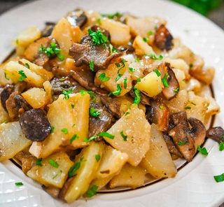 Картопля з грибами під сиром (250г)