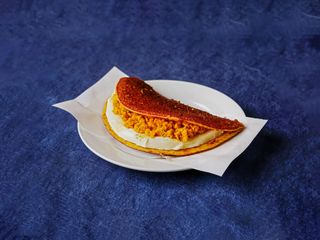 Cachapa De Queso y Soja Texturizada