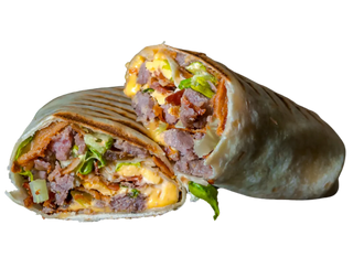 Wrap hamburger