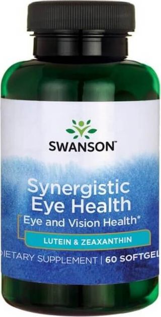 Luteina & Zeaksantyna Lutein & Zeaxanthin 60 kapsułek SWANSON