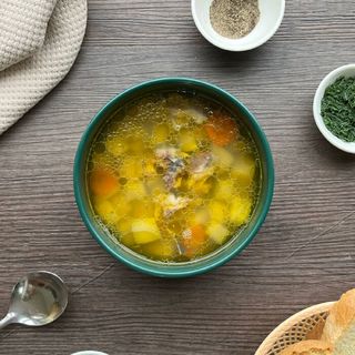  Уха из лосося