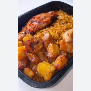 JOLLOF RICE X SMALL TURKEY X PLANTAIN 