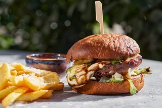 Italian Style Burger Black Angus