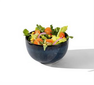Salada com molho vinagrete