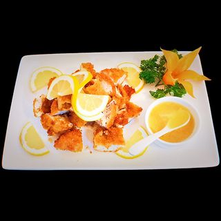 62 Pollo Frito Con Salsa De Limón