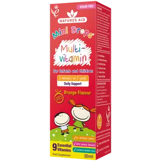 Мултивитаминни капки за деца (Mini Drops Multi-vitamin) 50ml