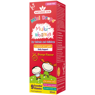 Мултивитаминни капки за деца (Mini Drops Multi-vitamin) 50ml